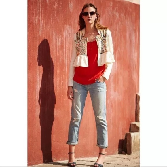 Anthropologie Maeve Colorblock Silk Dressy Tank - Picture 5 of 6